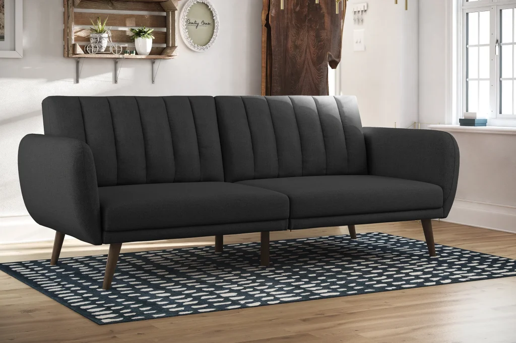 Top 10 Budget Sofas for Studio Apartments (2025) 1 2115029N Novogratz Brittany DarkGrey L45RS 2048x